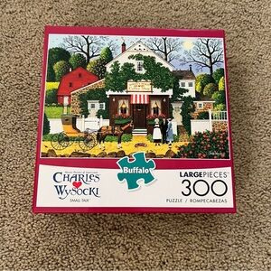 NIB Buffalo Games Charles Wysocki Small Talk Puzzle Large Pieces